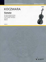 Koczwara Sonate DO Majeur Alto Koczwara Sonate DO Majeur Alto