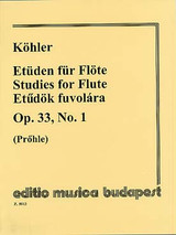Kohler E. Etudes OP 33 Vol 1 Flute Kohler E. Etudes OP 33 Vol 1 Flute