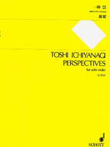 Ichiyanagi T. Perspectives Violon Solo Ichiyanagi T. Perspectives Violon Solo