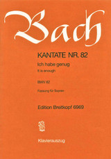Bach J.s. Cantate Bwv 82 Chant Piano