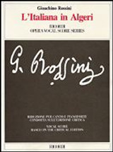 Rossini G. L'italiena IN Algeri Chant Piano Rossini G. L'italiena IN Algeri Chant Piano