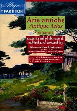 Parisotti A. Arie Antiche Vol 3 Chant Piano Parisotti A. Arie Antiche Vol 3 Chant Piano