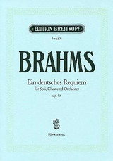 Brahms J. Requiem Allemand Chant