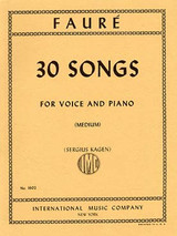 Faure G. 30 Songs Chant Piano Faure G. 30 Songs Chant Piano
