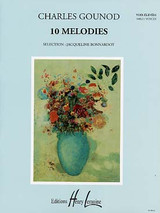 Gounod C. 10 Melodies Voix Elevees Gounod C. 10 Melodies Voix Elevees