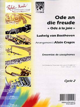 Beethoven L.v. Ode A la Joie 8 Saxophones