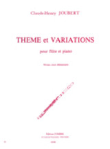 Joubert C.h. Theme et Variations Flute Joubert C.h. Theme et Variations Flute