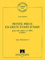 Senon G. Petite Piece en Deux Etats D'ame Tuba Tenor Senon G. Petite Piece en Deux Etats D'ame Tuba Tenor