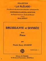 Joubert C.h. Bruissante et Divisee Piano Joubert C.h. Bruissante et Divisee Piano