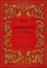 Liszt F. Albumblatter Piano Liszt F. Albumblatter Piano