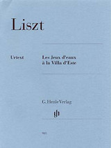 Liszt F. Jeux D'eau A la Villa D'este Piano