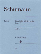 Schumann R. Oeuvres Completes Vol 6 Piano