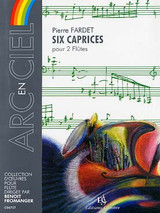 Fardet P. Six Caprices 2 Flutes Fardet P. Six Caprices 2 Flutes