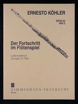 Kohler E. Etudes OP 33 Vol 3 Flute