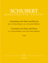 Schubert F. Variations OP 160 D 802 Flute Schubert F. Variations OP 160 D 802 Flute