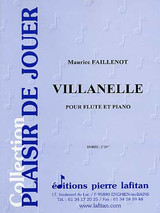 Faillenot M. Villanelle Flute Faillenot M. Villanelle Flute