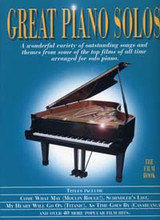 Great Piano Solos The Film Book Great Piano Solos The Film Book