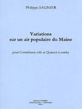 Sagnier P. Variations Sur UN Air Populaire DU Maine Ens. Cordes Sagnier P. Variations Sur UN Air Populaire DU Maine Ens. Cordes