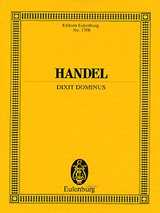 Haendel G.f. Dixit Dominus Score Haendel G.f. Dixit Dominus Score
