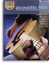 Acoustic Hits Guitar Play Along Vol 10