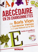 Boris Vian Abecedaire en 26 Chansonnettes Pvg