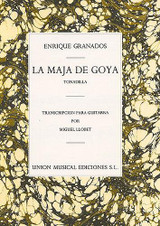 Granados E. la Maya de Goya Guitare Granados E. la Maya de Goya Guitare