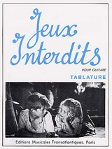 Yepes Jeux Interdits Guitare Tablature Yepes Jeux Interdits Guitare Tablature