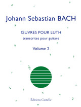 Bach J.s. Oeuvres Pour Luth Vol 2 Guitare