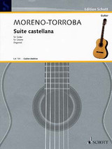 MORENO-TORROBA F. Suite Castellane Guitare MORENO-TORROBA F. Suite Castellane Guitare