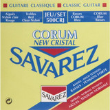 Jeu de Cordes Guitare Classique Savarez 500 Crj Cristal Corum Rouge/bleu Jeu de Cordes Guitare Classique Savarez 500 Crj Cristal Corum Rouge/bleu