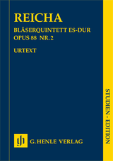 Reicha A. Blaserquintett ES Dur OP 88 N°2 Partition Poche