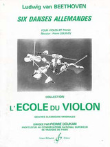 Beethoven L.v. Danses Allemandes (6) Violon Beethoven L.v. Danses Allemandes (6) Violon