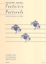 Bozza E. Fantaisie Pastorale Hautbois Bozza E. Fantaisie Pastorale Hautbois