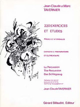Tavernier J.c. Exercices et Etudes Cahier 2 3 OU 4 Timbales