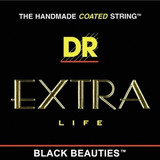 Jeu de Cordes Basse DR BKB-45 Extra Life Black Beauties 45/105 Jeu de Cordes Basse DR BKB-45 Extra Life Black Beauties 45/105