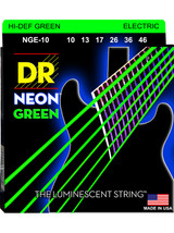 Jeu de Cordes Guitare DR HI-DEF Green 10/46