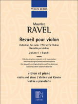 Ravel M. Recueil Vol 1 Violon Ravel M. Recueil Vol 1 Violon