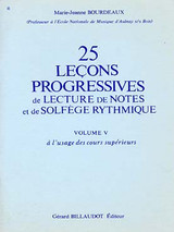 Bourdeaux M.j. 25 Lecons Progressives Vol 5