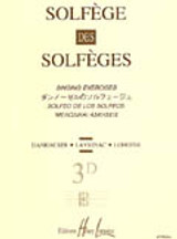 Solfege Des Solfeges Vol 3D Solfege Des Solfeges Vol 3D