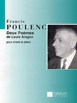Poulenc F. 2 Poemes de Louis Aragon Chant Poulenc F. 2 Poemes de Louis Aragon Chant