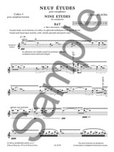Lauba C. Neuf Etudes Cahier 4 Saxophone Baryton Lauba C. Neuf Etudes Cahier 4 Saxophone Baryton