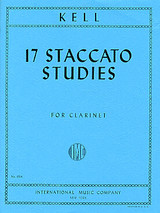 Kell R. 17 Staccato Studies Clarinette