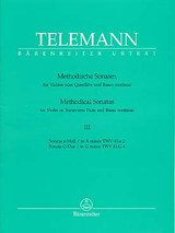 Telemann G.p. Methodical Sonatas Vol 3 Flute Telemann G.p. Methodical Sonatas Vol 3 Flute