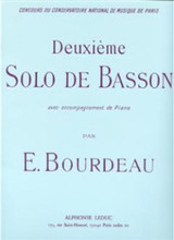 Bourdeau E. Deuxieme Solo de Basson Bourdeau E. Deuxieme Solo de Basson