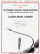 Joubert C.h. 32 Etudes Faciles Basson Joubert C.h. 32 Etudes Faciles Basson