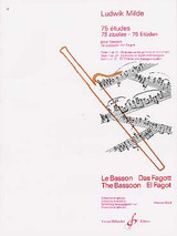 Milde L. 75 Etudes OP 24 Vol 1 Basson