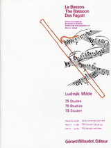 Milde L. 75 Etudes OP 26 Vol 3 Basson