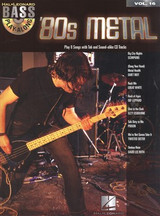 Bass PLAY-ALONG Vol 16 80S Metal Basse