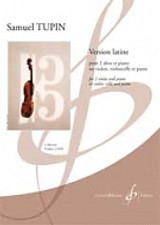 Tupin S. Version Latine 2 Altos (ou Violon, Violoncelle) Piano Tupin S. Version Latine 2 Altos (ou Violon, Violoncelle) Piano