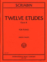 Scriabine A. 12 Etudes OP 8 Piano Scriabine A. 12 Etudes OP 8 Piano